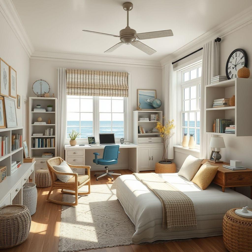 Coastal Study Room design example 4