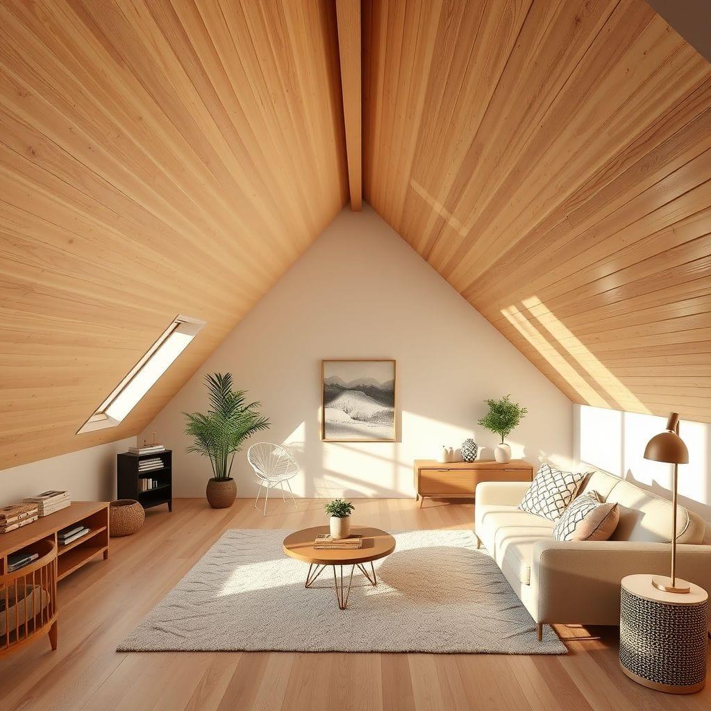 Contemporary Attic design example 3