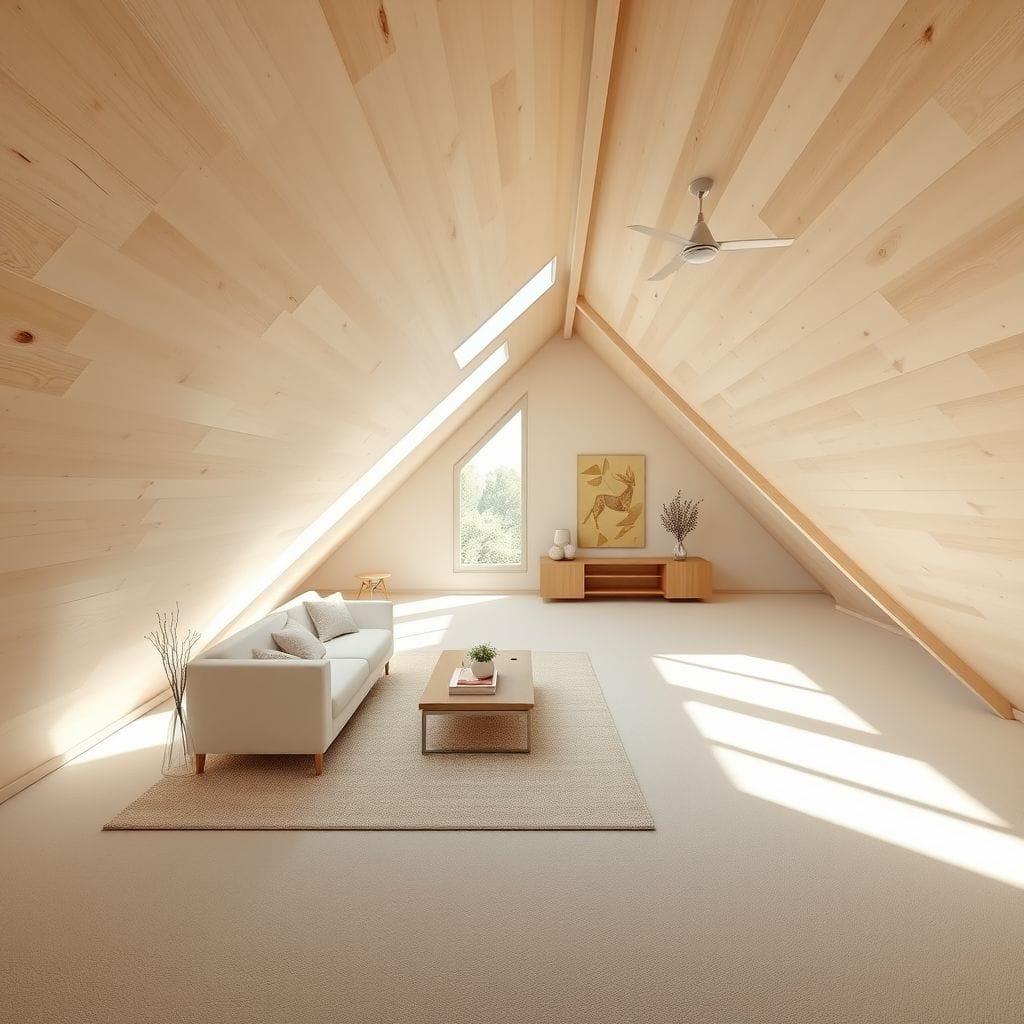 Contemporary Attic design example 4