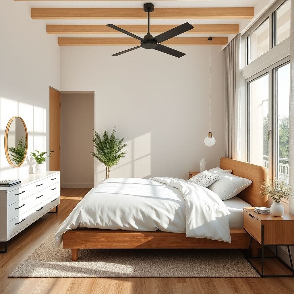 Contemporary Bedroom design example 3