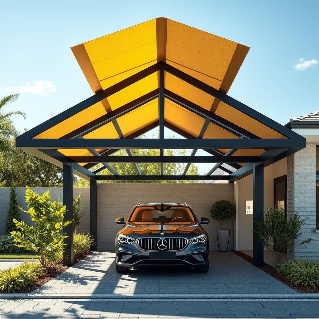 Contemporary Carport design example 2