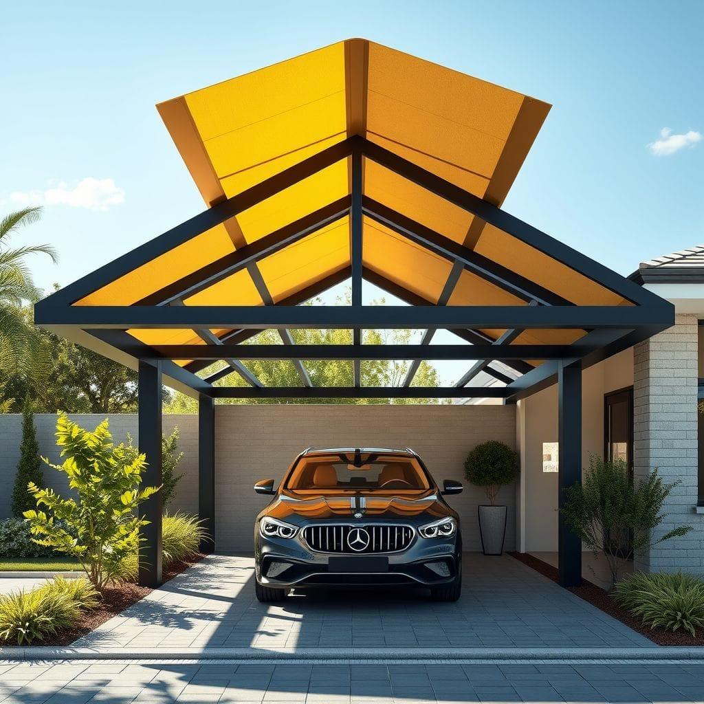 Contemporary Carport design example 2