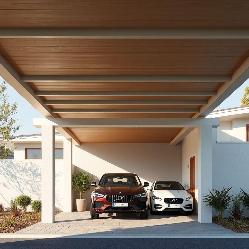 Contemporary Carport design example 3