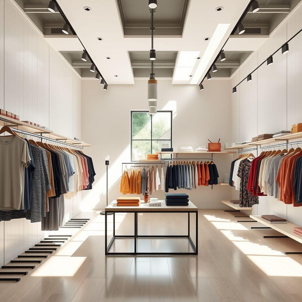 Contemporary Clothing Store design example 4