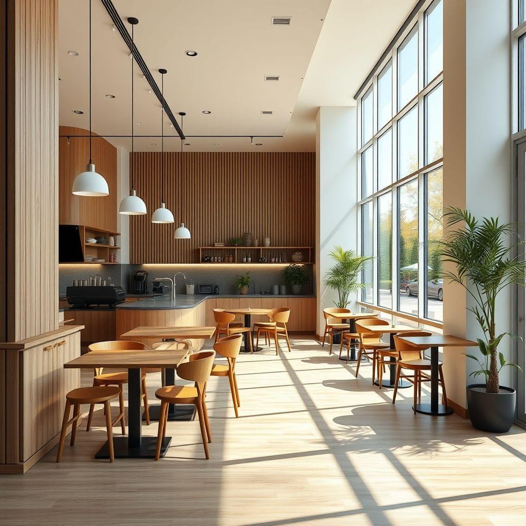 Contemporary Coffee Shop design example 2