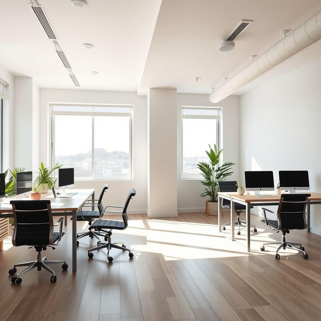 Contemporary Coworking Space design example 2