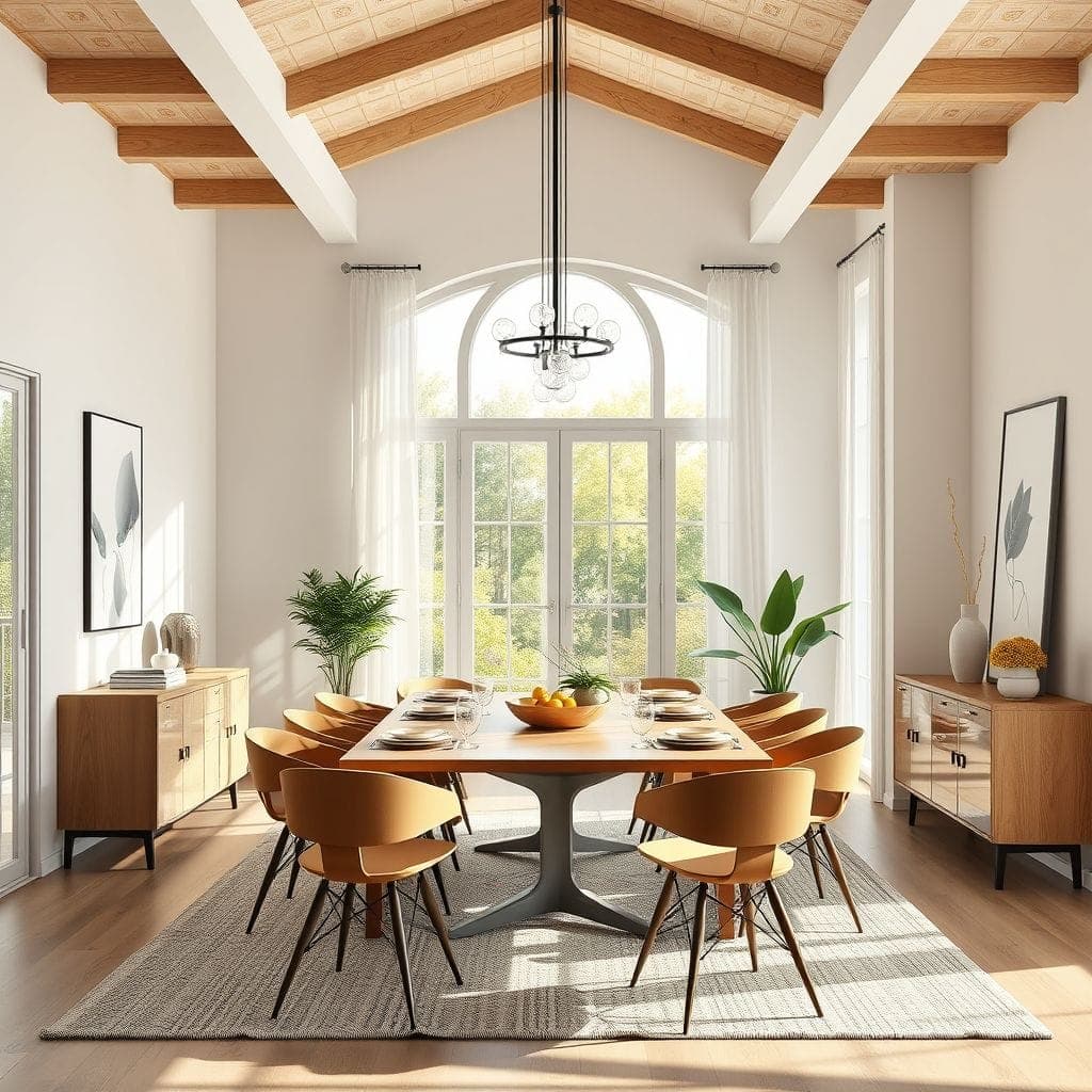 Contemporary Dining Room design example 2