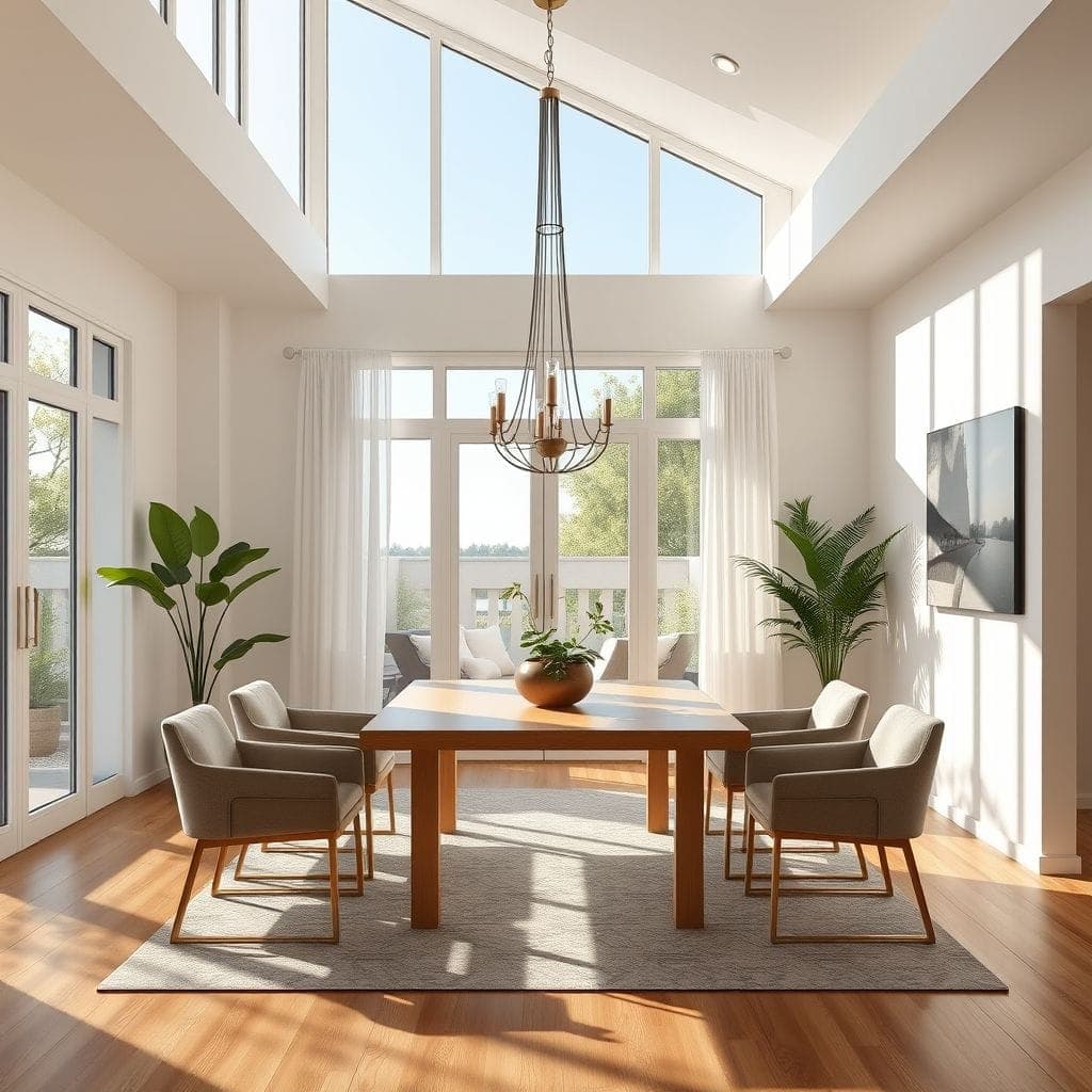 Contemporary Dining Room design example 3