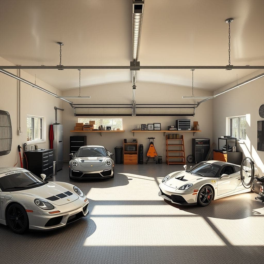 Contemporary Garage design example 4