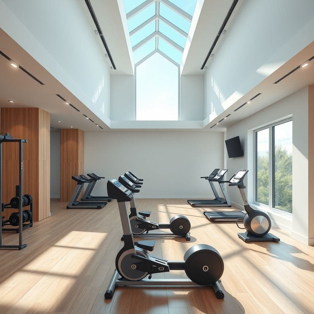 Contemporary Gym design example 2