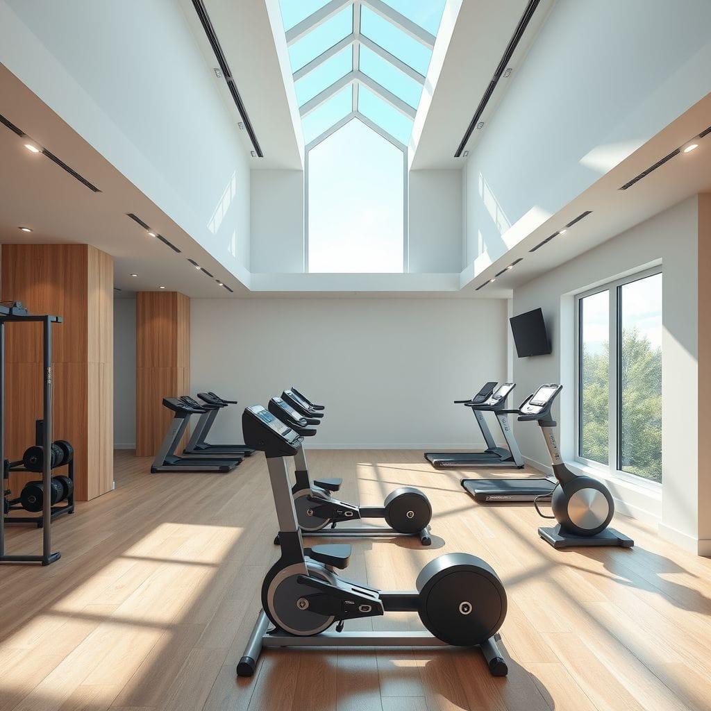 Contemporary Gym design example 2