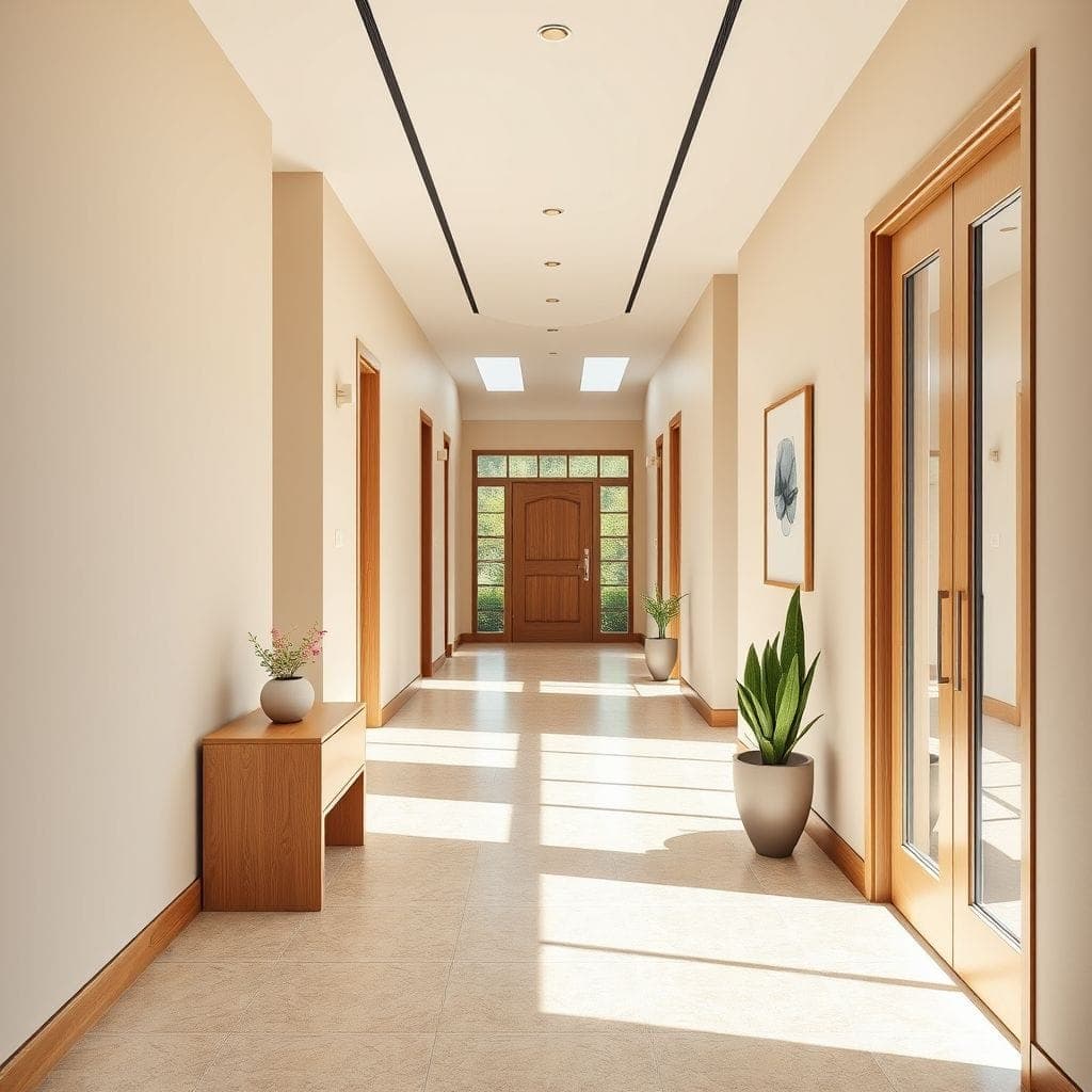 Contemporary Hallway design example 1