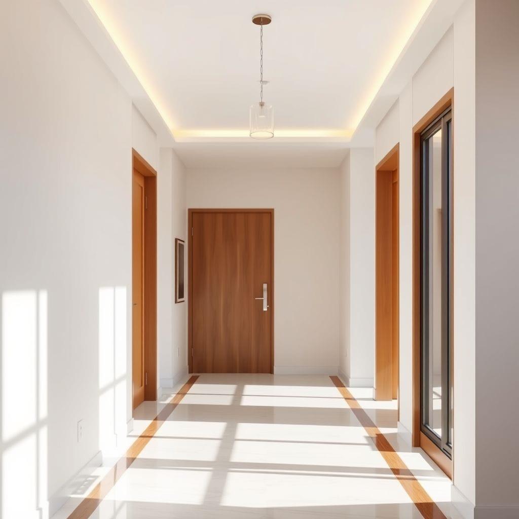 Contemporary Hallway design example 2