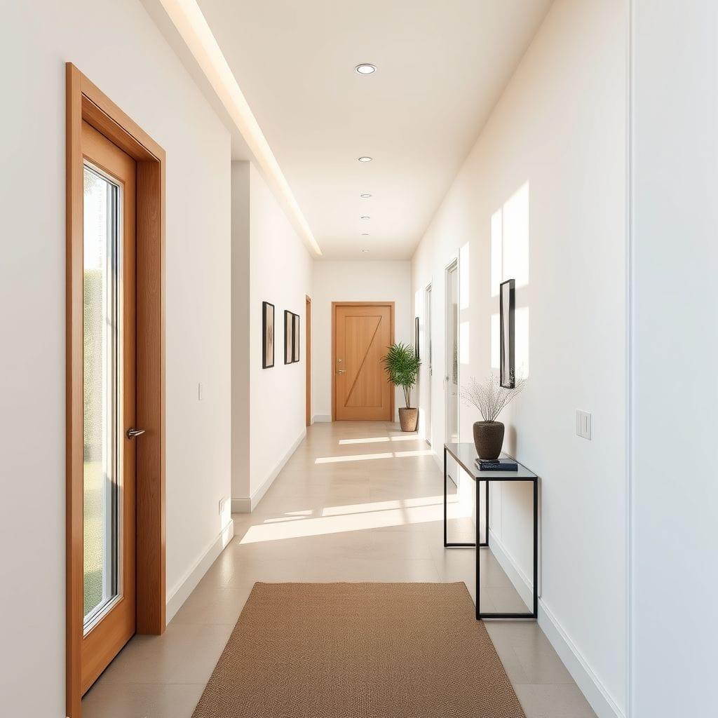 Contemporary Hallway design example 4