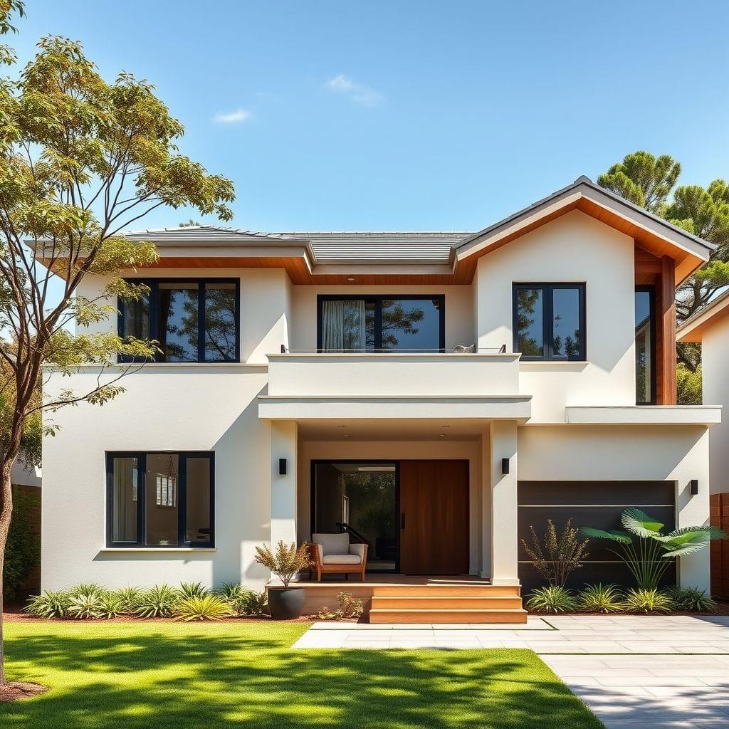 Contemporary House Exterior design example 1