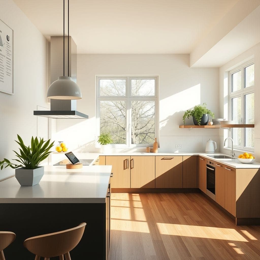 Contemporary Kitchen design example 1