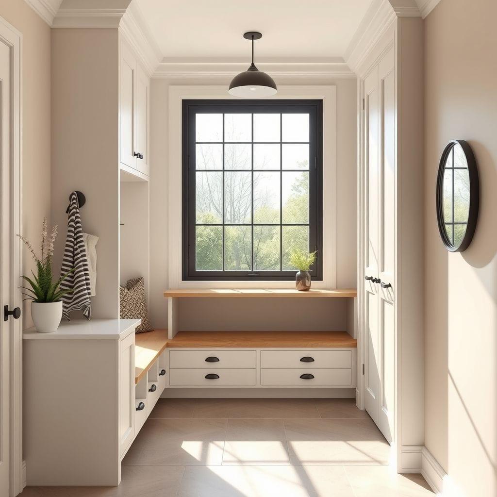 Contemporary Mudroom design example 1