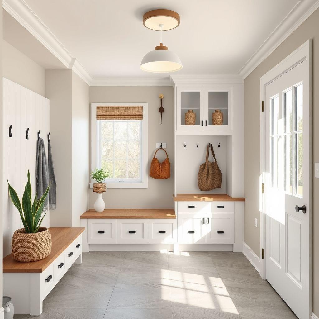 Contemporary Mudroom design example 2