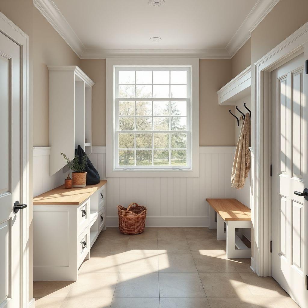 Contemporary Mudroom design example 4