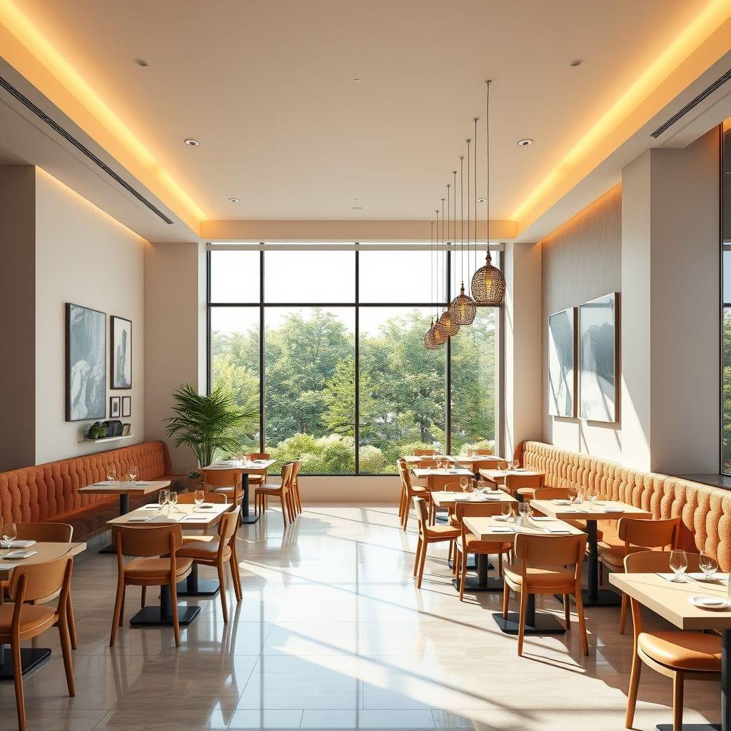 Contemporary Restaurant design example 4