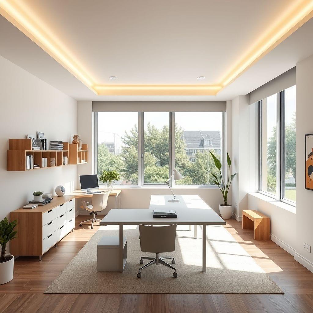 Contemporary Study Room design example 2