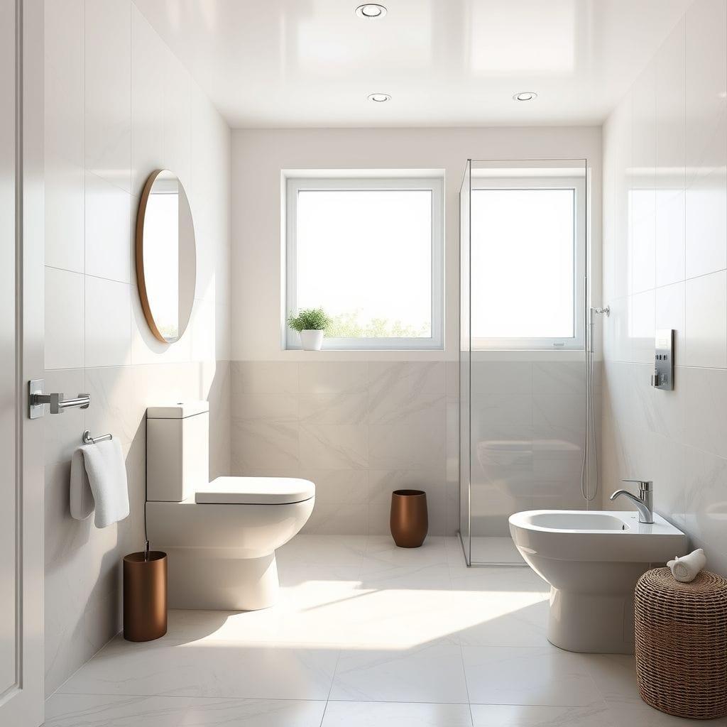Contemporary Toilet design example 2