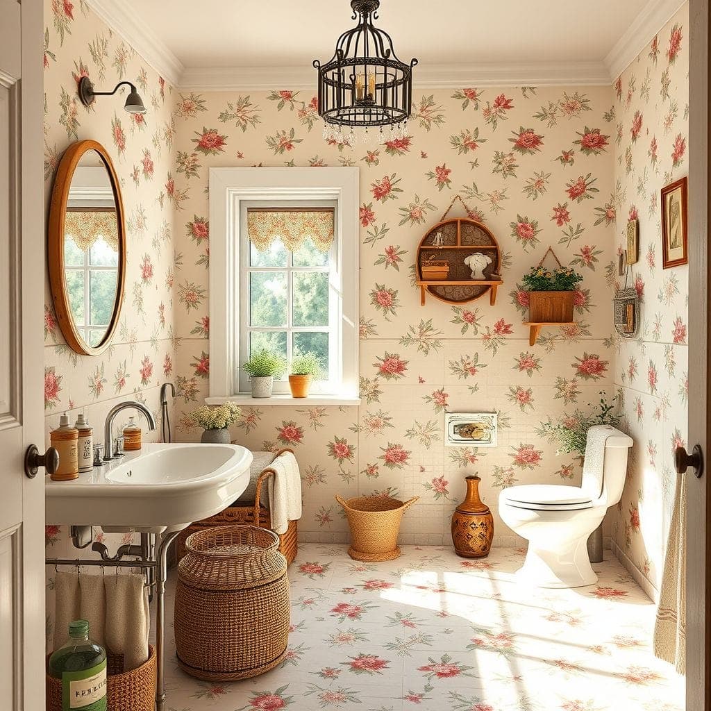 Cottagecore Bathroom design example 2