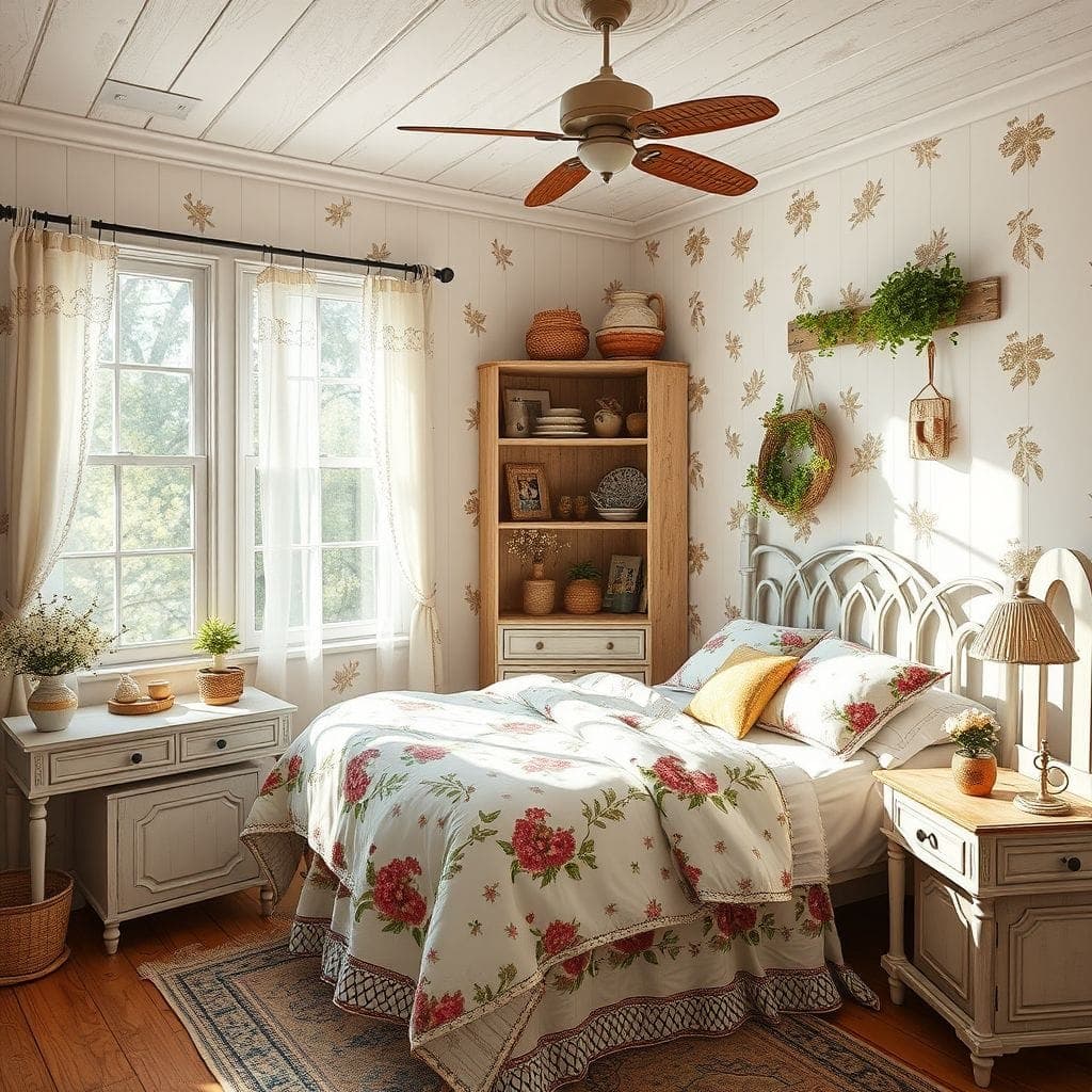 Cottagecore Bedroom design example 3