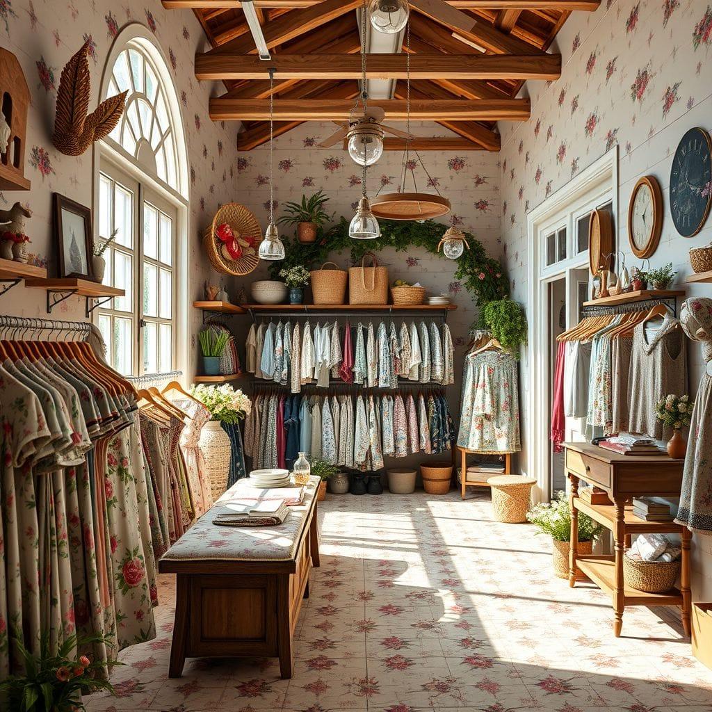 Cottagecore Clothing Store design example 2