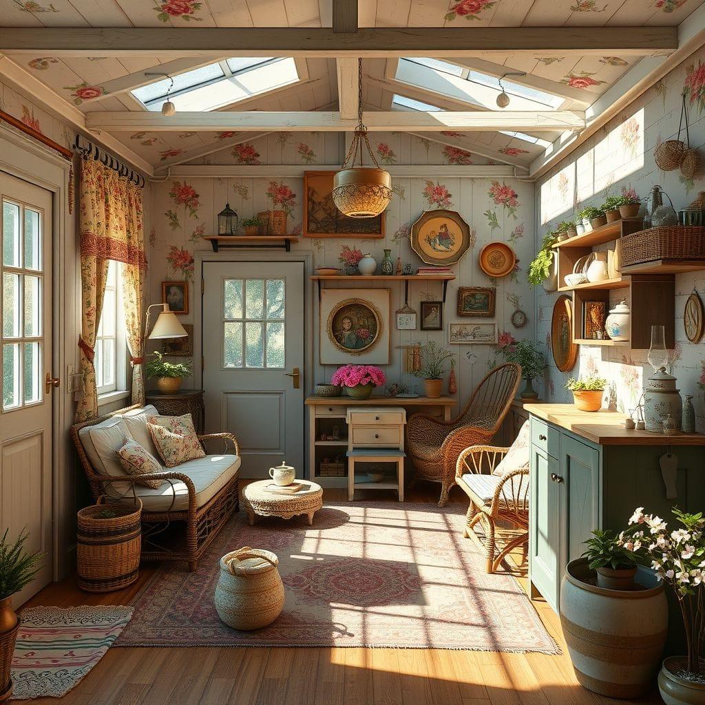 Cottagecore Drop Zone design example 1