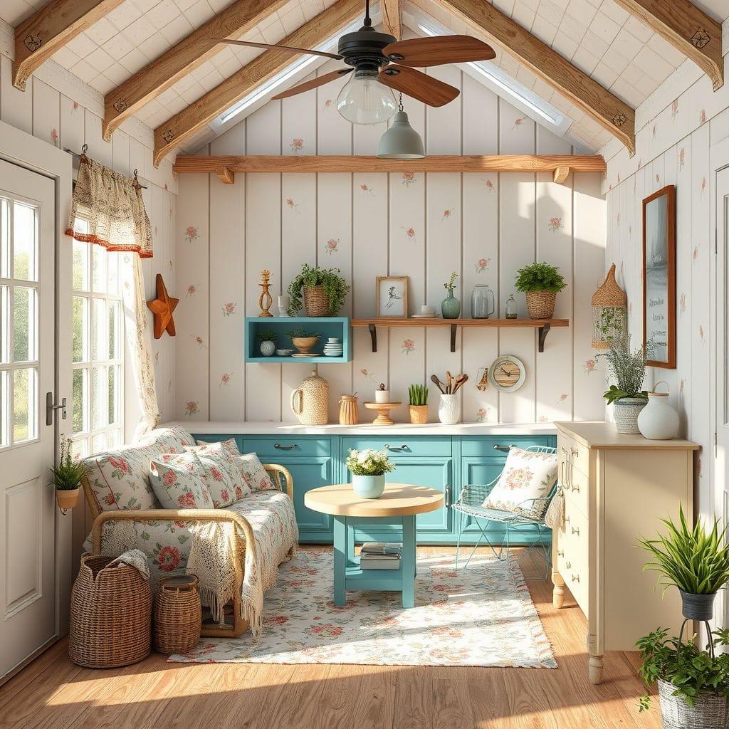 Cottagecore Drop Zone design example 2