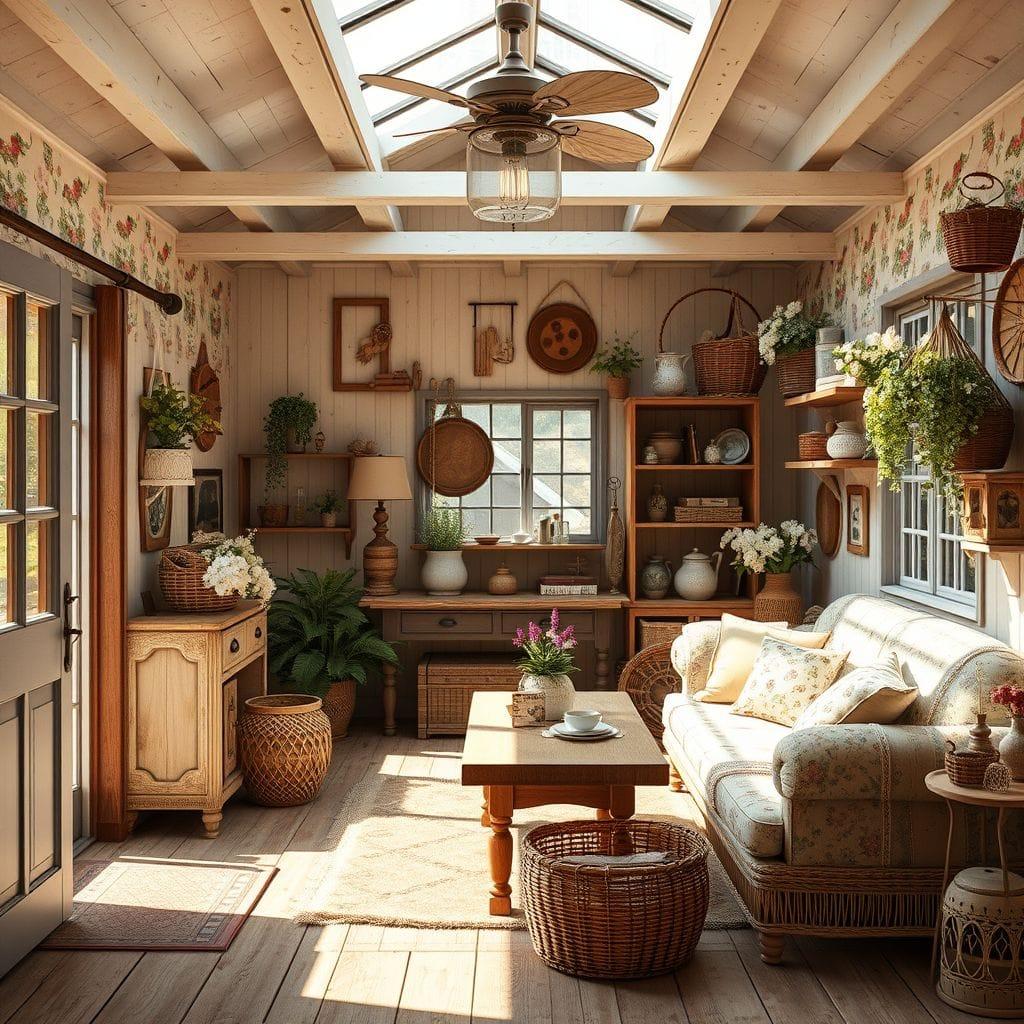 Cottagecore Drop Zone design example 3