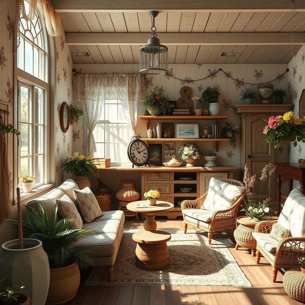 Cottagecore Drop Zone design example 4