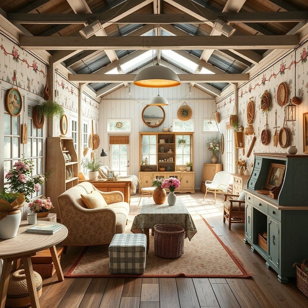 Cottagecore Exhibition Space design example 1