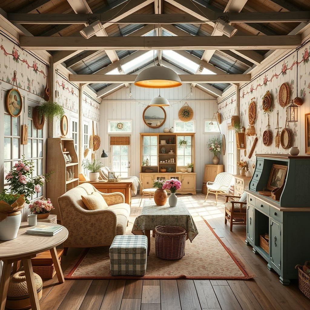 Cottagecore Exhibition Space design example 1