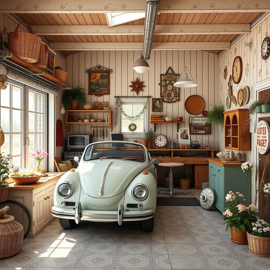 Cottagecore Garage design example 2