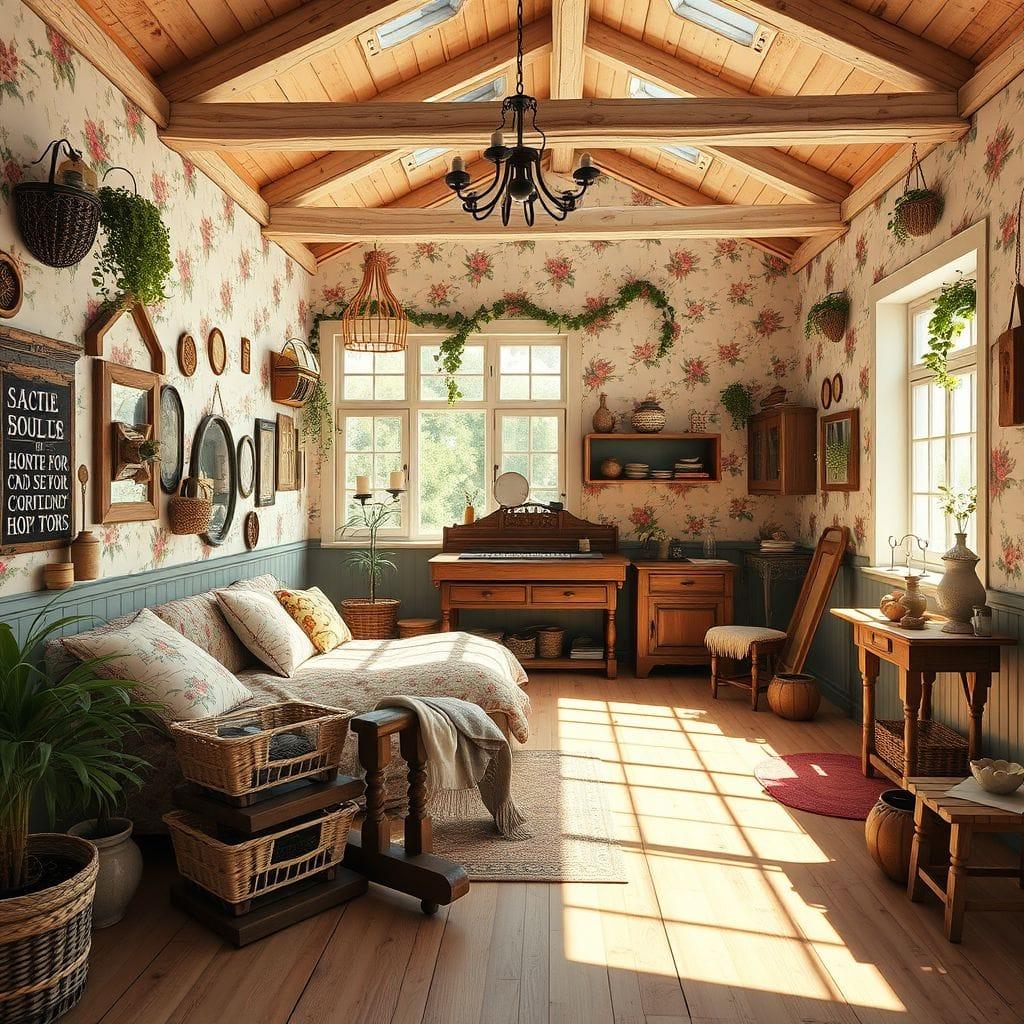 Cottagecore Gym design example 1