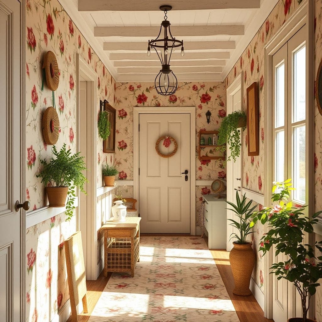 Cottagecore Hallway design example 4