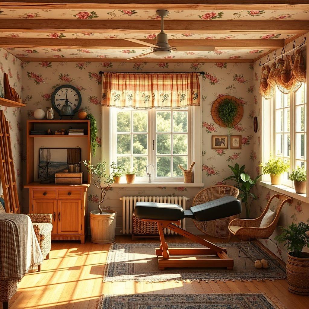 Cottagecore Home Gym design example 2