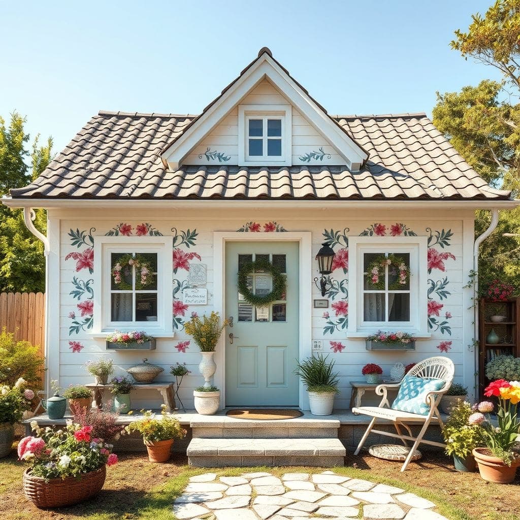 Cottagecore House Exterior design example 2