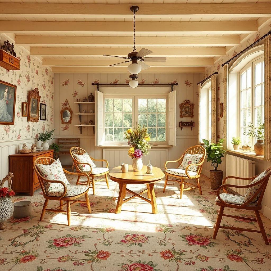 Cottagecore Meeting Room design example 1