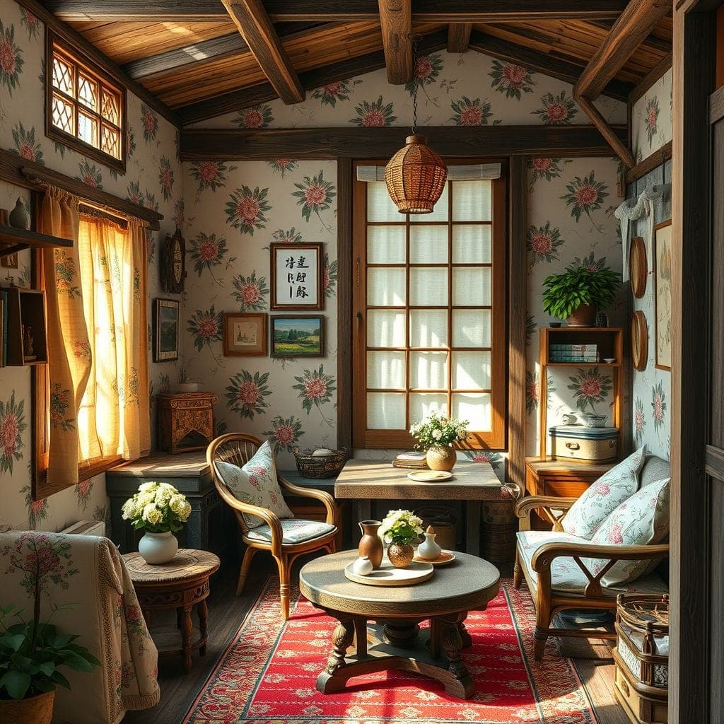 Cottagecore Onsen design example 3