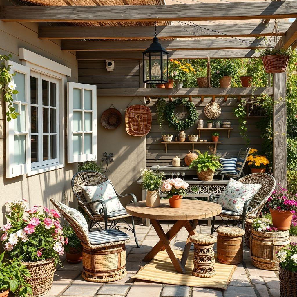 Cottagecore Outdoor Garden design example 3