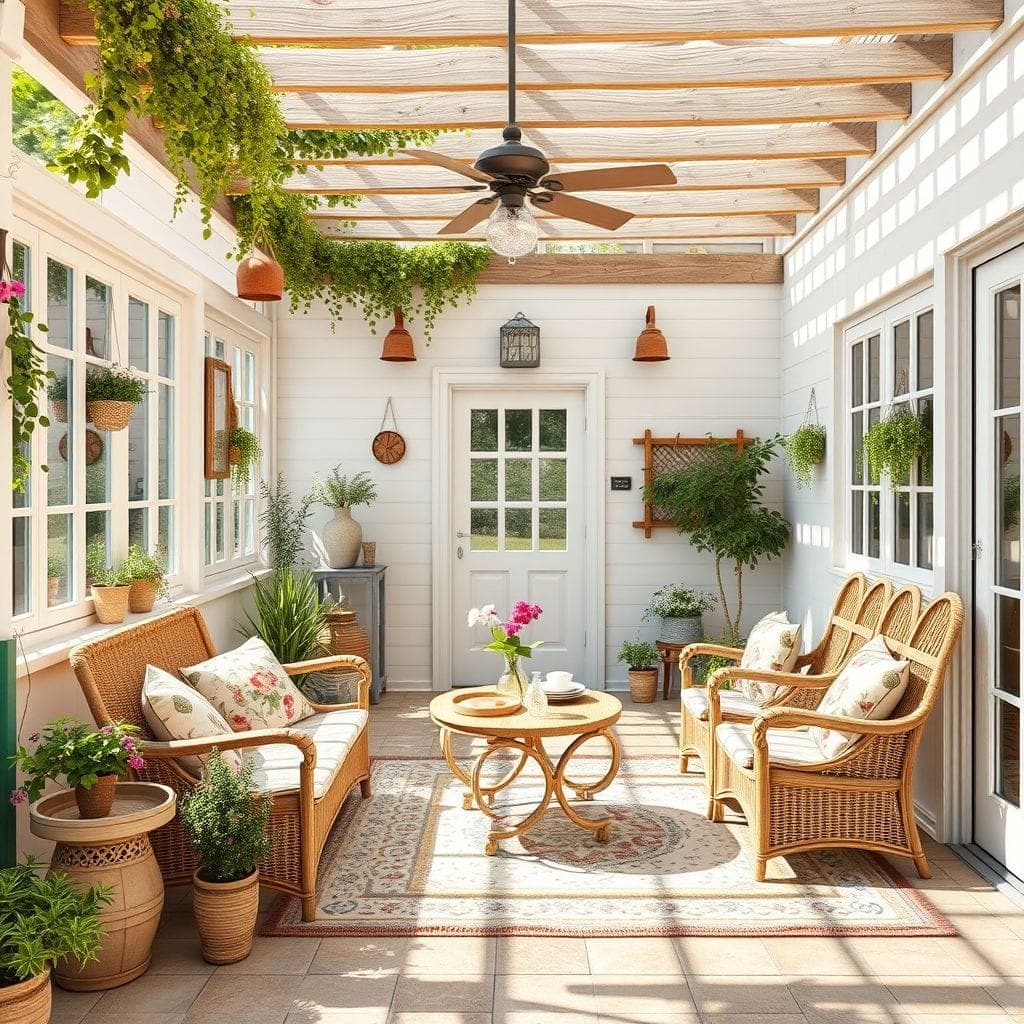 Cottagecore Outdoor Patio design example 4