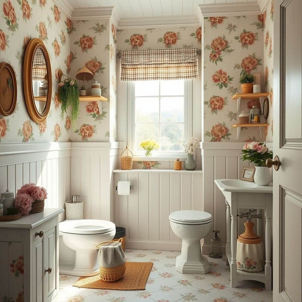 Cottagecore Toilet design example 3