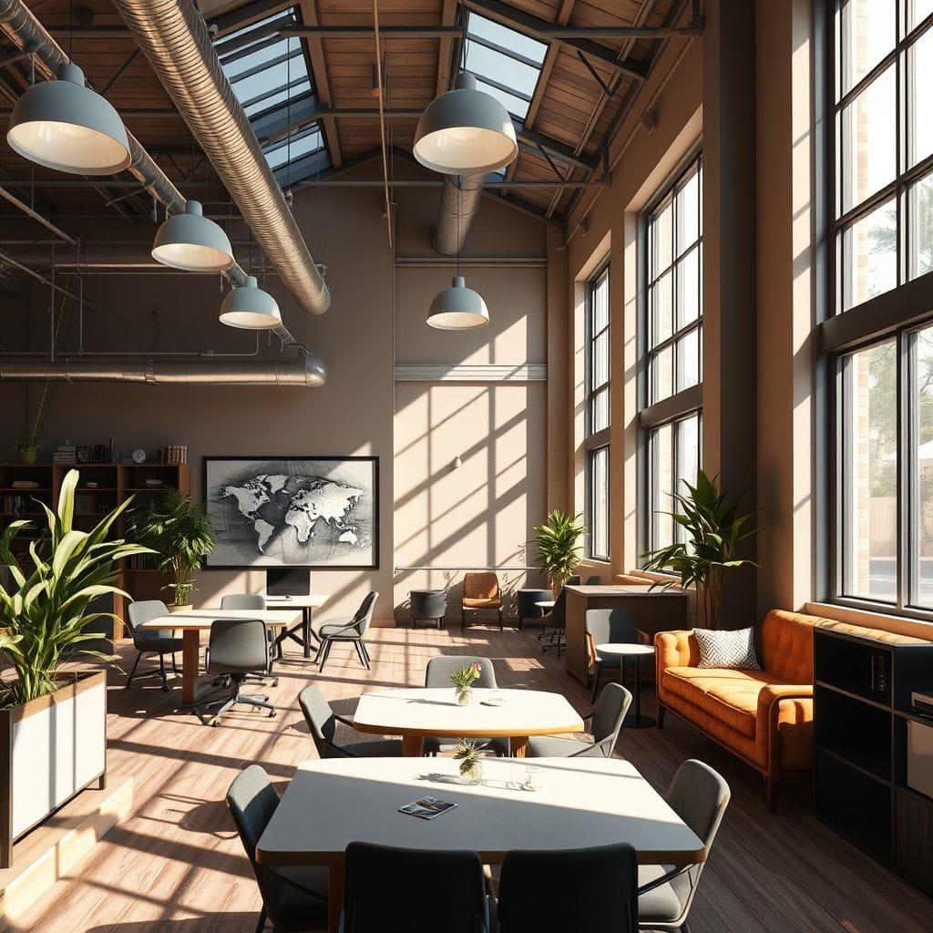  Coworking Space design example 2