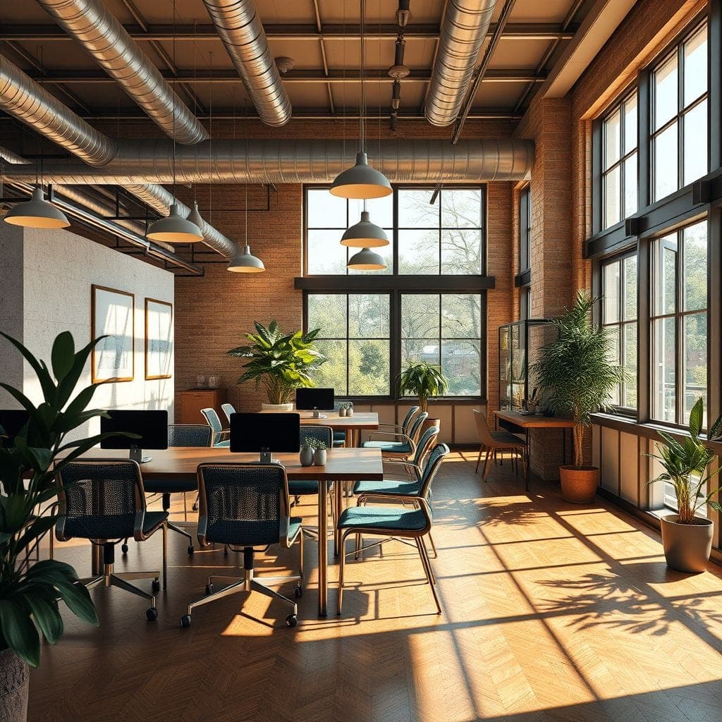  Coworking Space design example 4