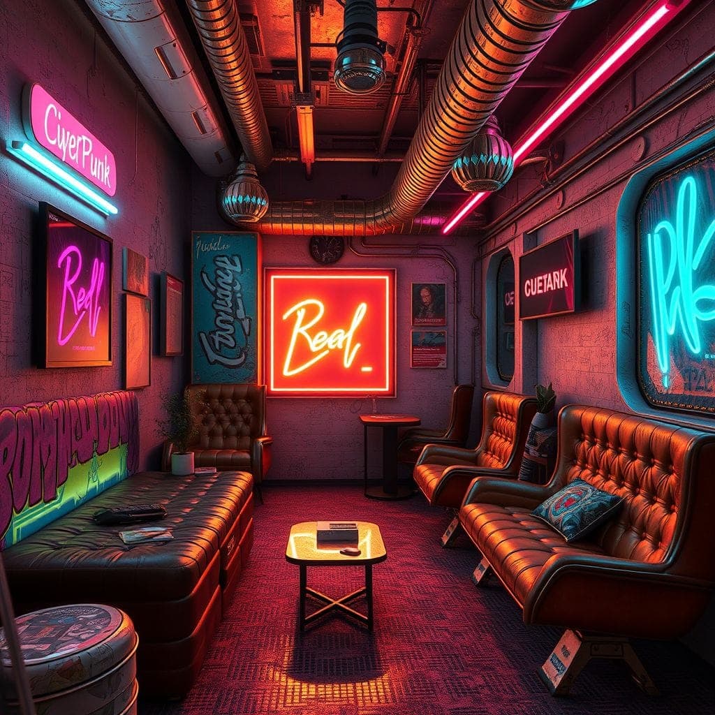 Cyberpunk  design example 2