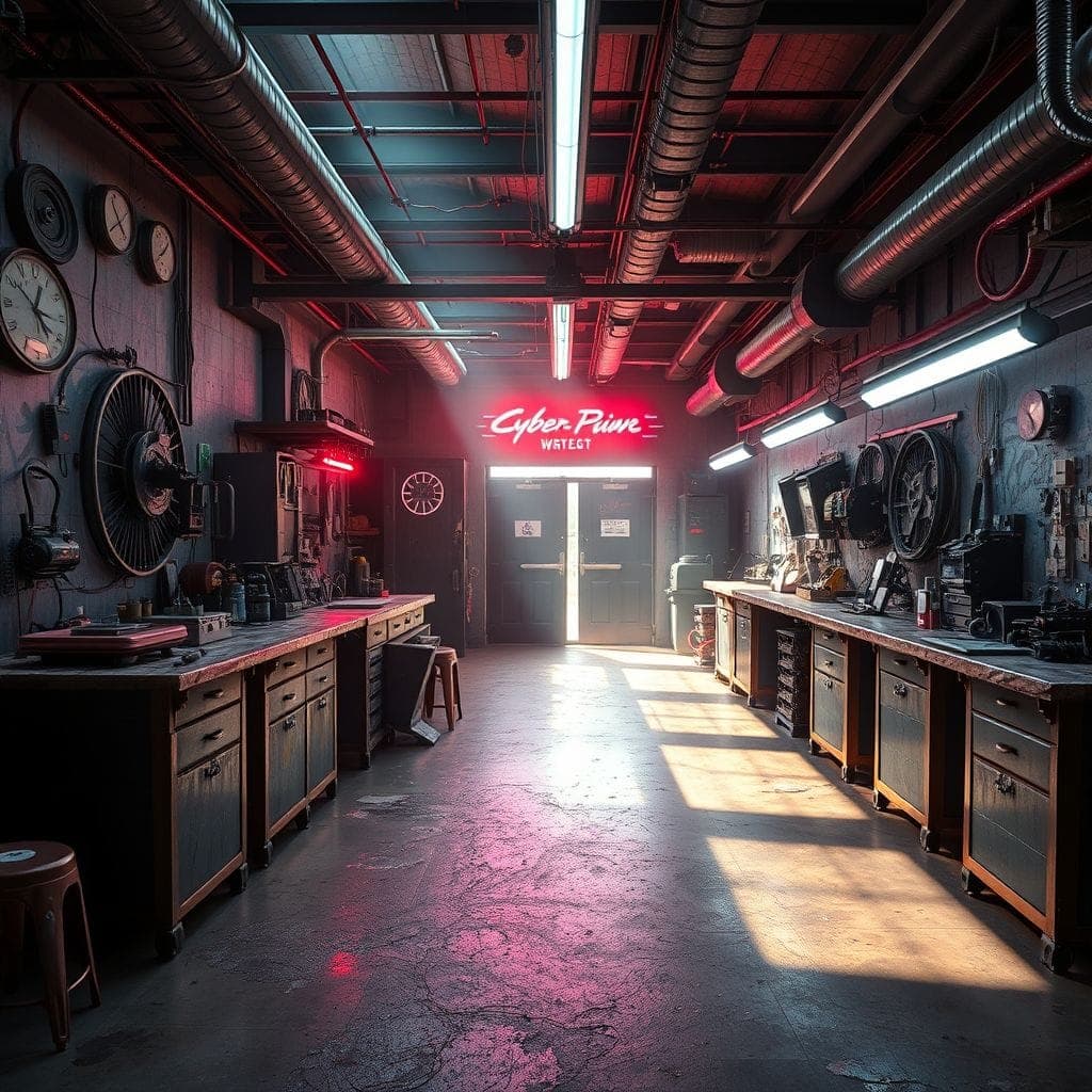 Cyberpunk Workshop design example 2