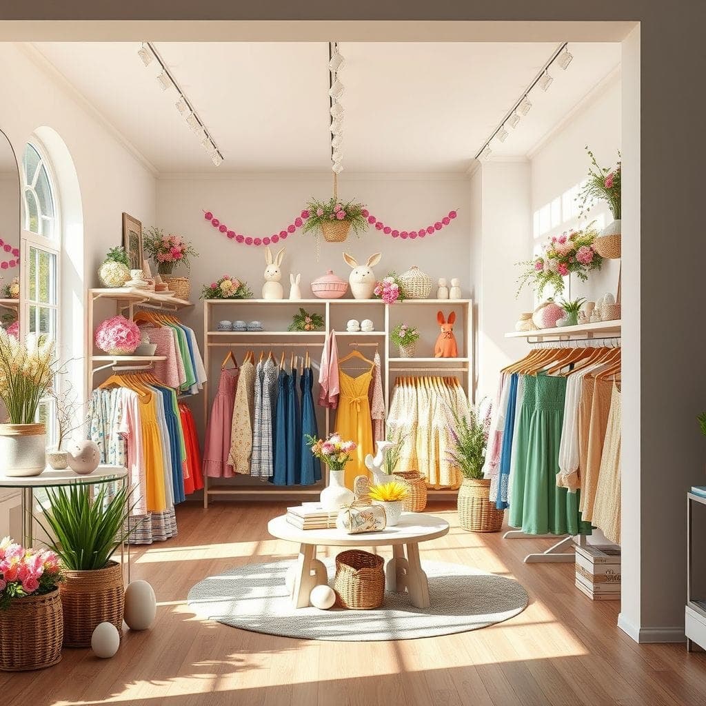 Easter Clothing Store design example 1